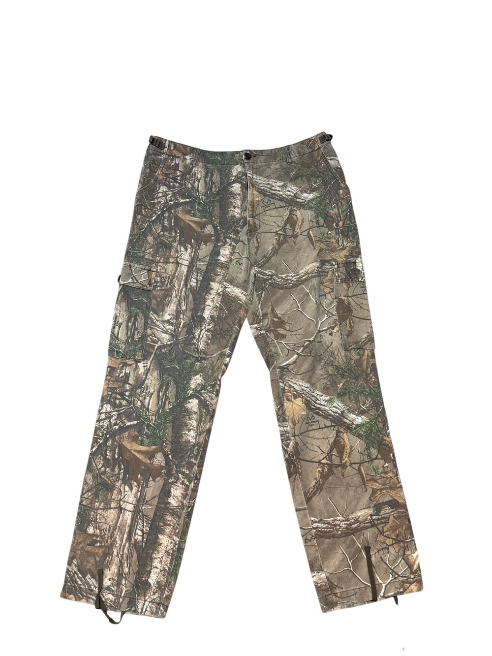 Cabela's Cargo Pants Mens 40x31 realtree Camo Adjustable Waist Hunting Outdoor